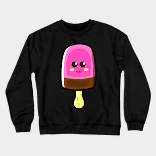 Choco Strawberry Ice Cream Crewneck Sweatshirt